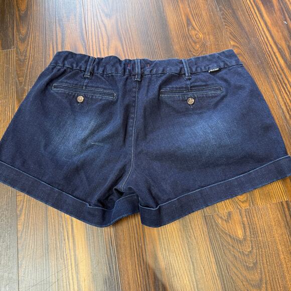 Dear John Holly Style Rolled Cuff Denim Shorts Size 32 - Picture 2 of 13